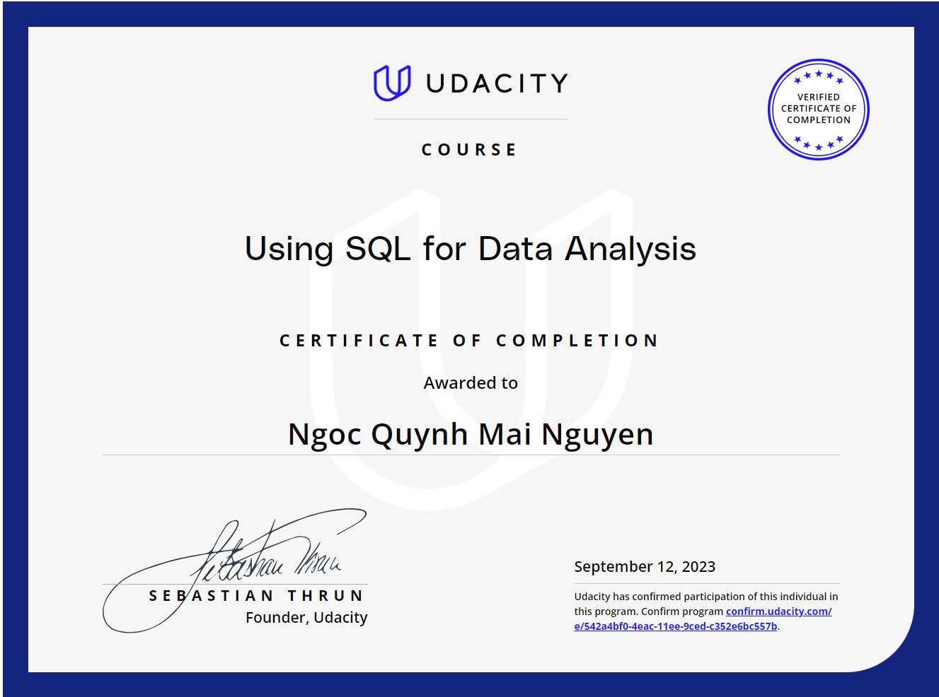 Certificate 5